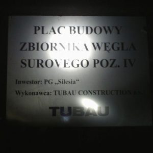 Baňa PG Silesia - Zásobník na surové uhlie