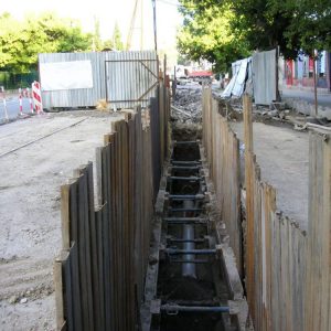 Kanalizačný zberač, Bratislava, Pribinova ulica