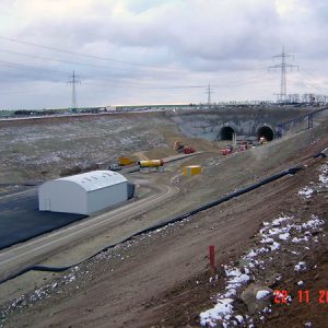 Tunel Bibra, Nemecko