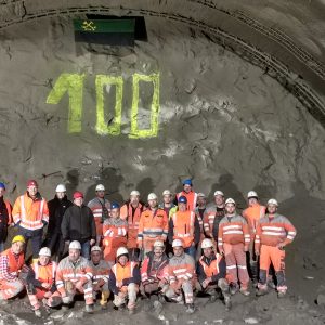 Modernizácia trate Púchov – Žilina pre rýchlosť do 160 km/h, I. etapa – Tunel Diel Modernizácia trate Púchov - Žilina pre rýchlosť do 160 km/h, I. etapa - Tunel Diel