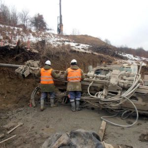 Modernizácia trate Púchov - Žilina Tunel Diel - západný portál