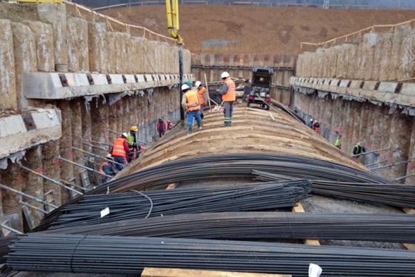 Tunel Považský Chlmec - "Korytnačka"